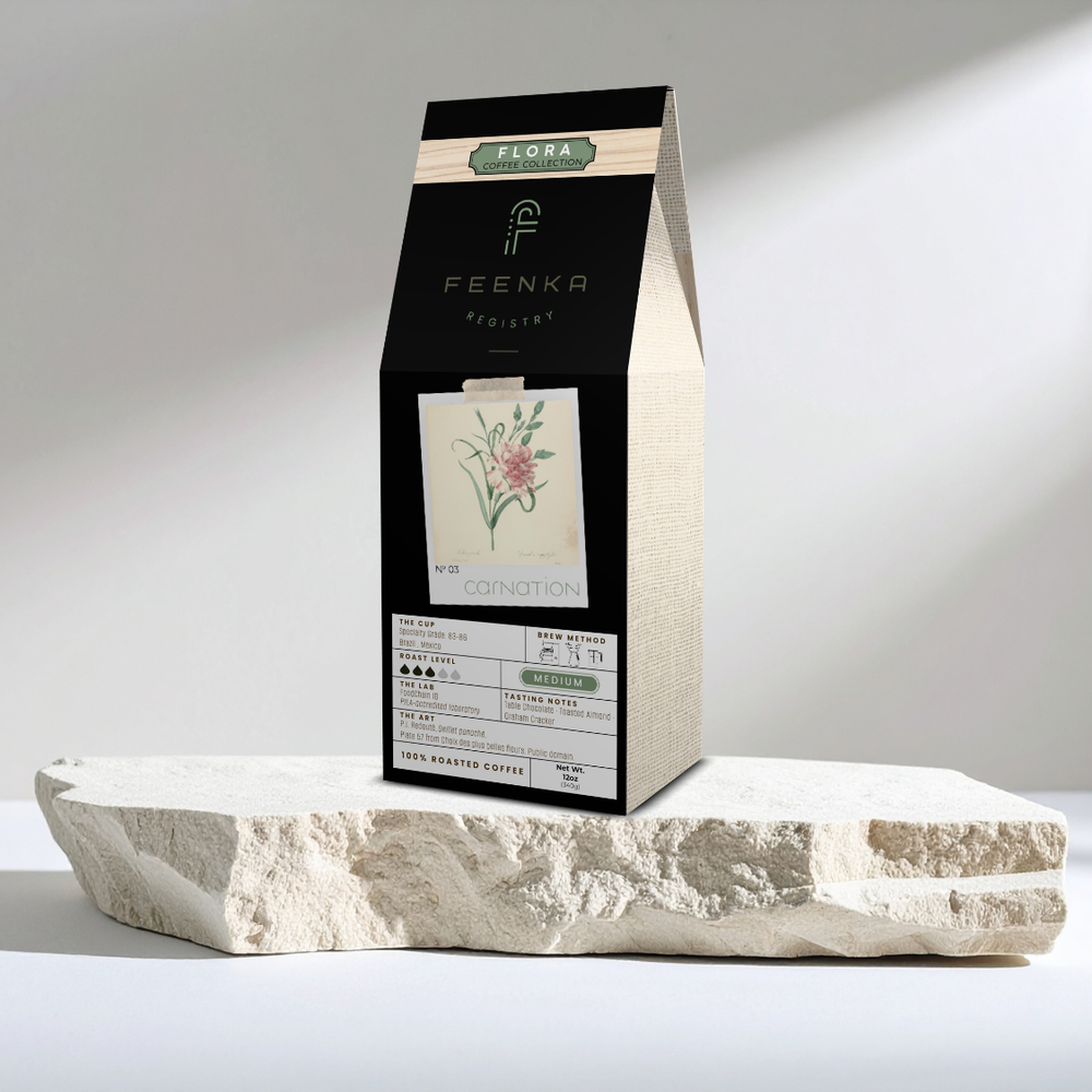 FEENKA No. 03 — Carnation · Medium-Dark Blend